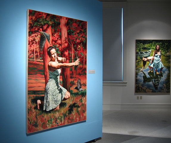 View of Diana from Rebis Exhibition