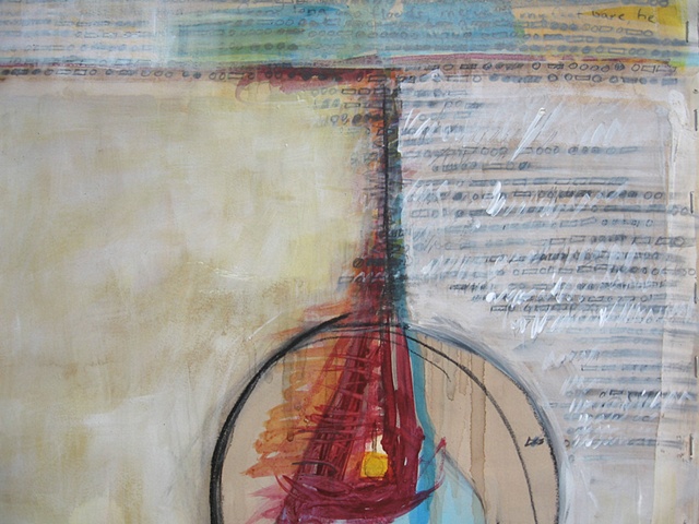 Connections - Morse Code Diaries; In Protest of Surface Skimming, Part 3 (detail)