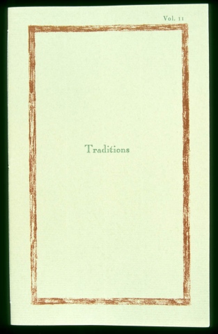 Doubly Bound:  Traditions