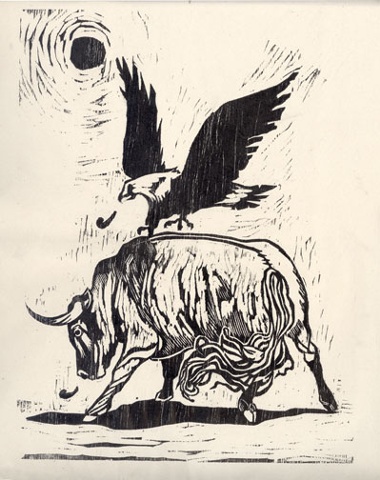 bull eagle metaphor