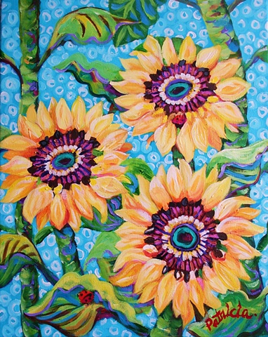Imaginary Sunflowers 