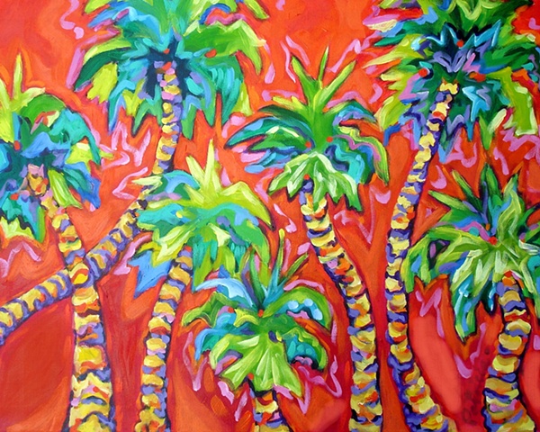 Dancing Palms