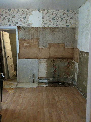 Kitchen, Before.