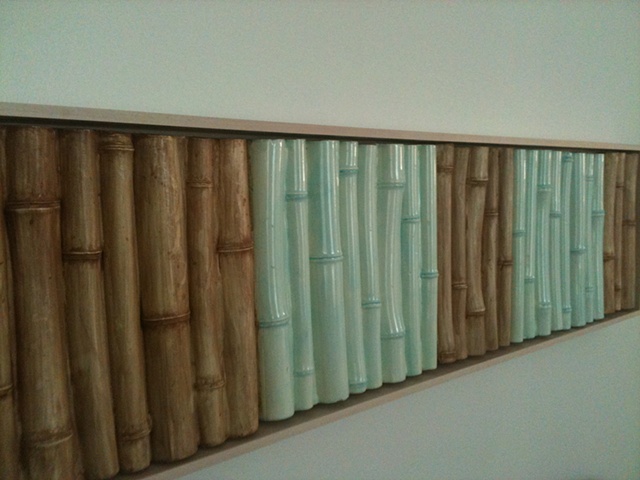 Framed Bamboo Tiles,
Private Residence, Philadelphia.