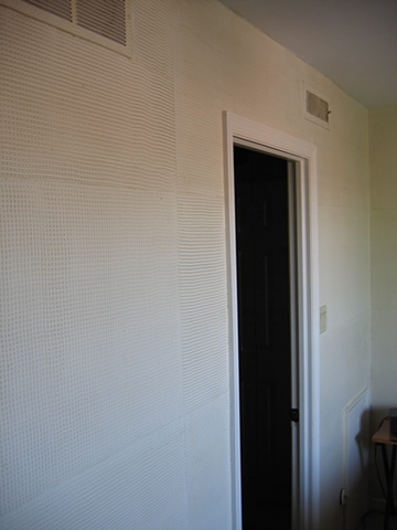 Grass Mat Pattern in Bedroom,
Private Residence, 
Haverford, PA