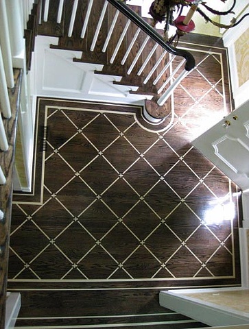 Painted Floors,
Private Residence,
Valley Forge, PA