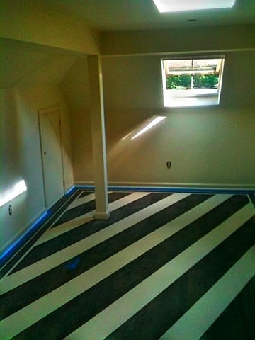 Painted Floor,
Private Residence,
Valley Forge, PA