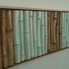 Framed Bamboo Tiles,
Private Residence, Philadelphia.