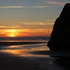 Hug Point at Sunset