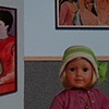 "Kay in the Picasso Room"



