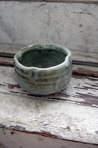 celadon clover teabowl