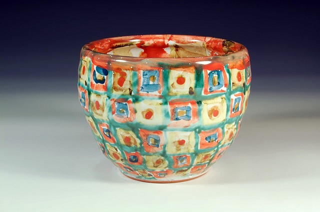 majolica bowl