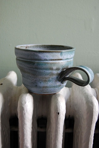 turquoise mug