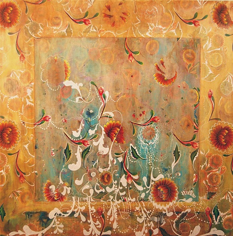 "Saline"  40" x 40"  
