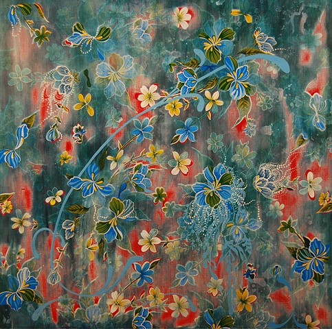 "Blue Ice"  
40" x 40"  
Available