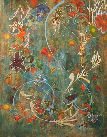 "Lugano", 36" x 48"