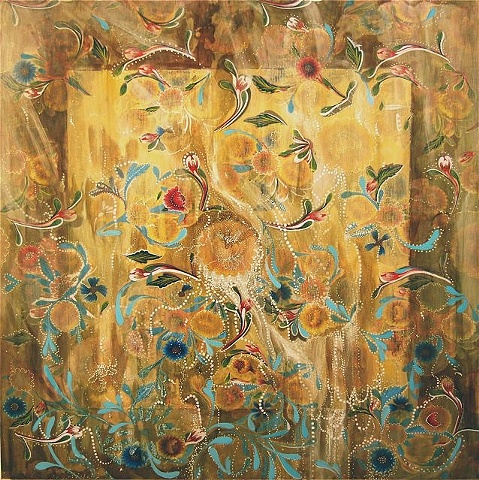 "Brookside" 40" x 40"  