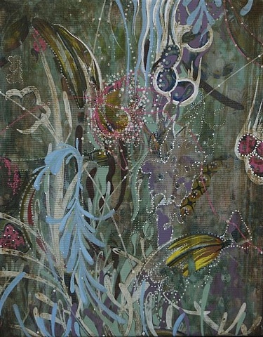 "Pink Tide" 11" x 14"  