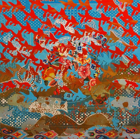 "Fish"  24" x 24"  