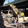 BS-670 LOW HEADROOM TRACTOR CRANE 1998