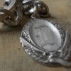 :: winged foot keychain ::
