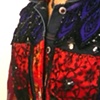 RED / PURPLE GLITZ - upper front
