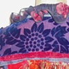 RED / PURPLE GLITZ - back yoke close-up