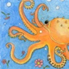 Octopus drawing.