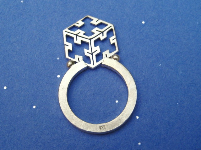 japanese Inspired jewelry jewellery box stacking ring sydney australia sterling silver