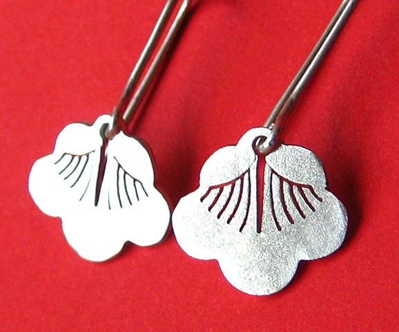 Jewelry Earrings Metal blossoms flowers japanese sakura sweet kawai wedding handmade sydney australia sterling silver hooks
