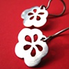 Sterling Silver Kaki Earrings