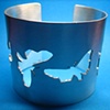 Sterling Silver Moth Cuff