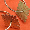 Japanese Style Daisy Earrings