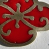 Fancy Sakura with Red enamel