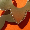 Sterling Silver Petal Hoops
