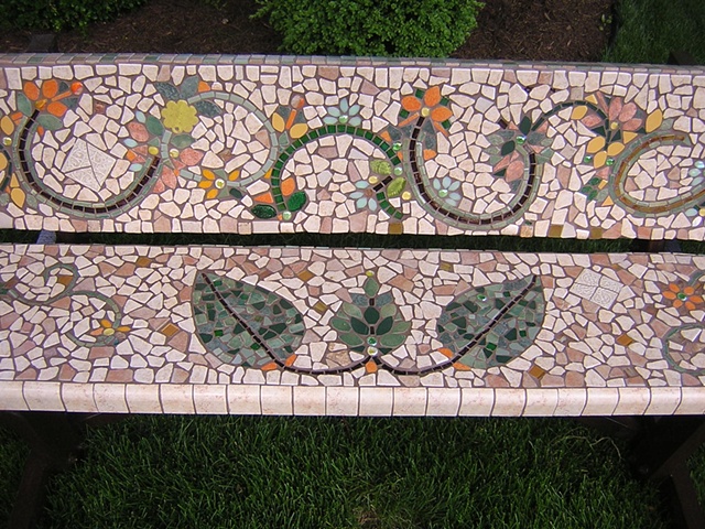 Vinery Finery Bench Detail
