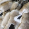 Beige Mink Hanging Neckpiece
