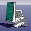 Trudi's design for a child's Chair/Easel