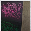 Untitled (Pink, Green, Gold)