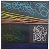 Untitled (Turquoise, Y/O, Green, Flower, Blue)