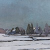Ridge in the Snow