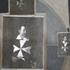 Twelve Triangles, Black Caravaggio     