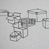 Boxes Landscape, detail 2