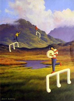  Connemara Landscape with Notes and Figures