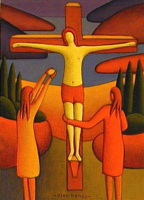 Crucifiction by the Lake