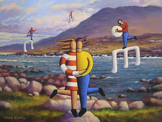 Connemara_Seascape_with_Figures
