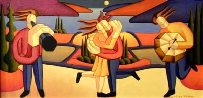 Structured lovers with musicians