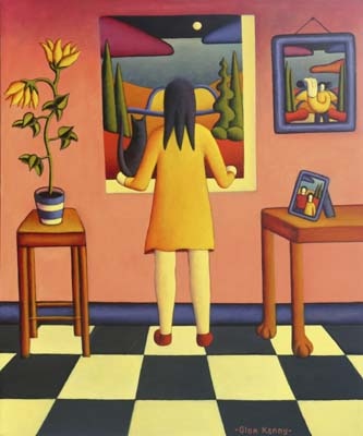Girl by window