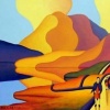 Dreamscape with two women