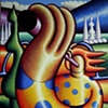 Gloss musician in softscape